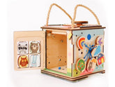 Activity board cube with LED for travel - Mari Kali Stores Cyprus